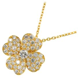 Collier Pendentif en Diamant en Or Jaune 18K Van Cleef & Arpels Jaune