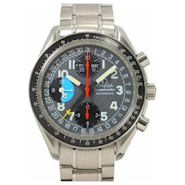 Omega-OMEGA Speedmaster Mark 40 AM PM Triple Calendar Men's Watch-Other