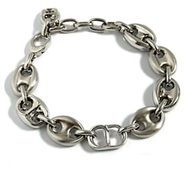Christian Dior-Christian Dior Men's Anchor Chain Bracelet-Silvery