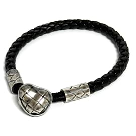 Bottega Veneta-Bottega Veneta Men's Leather Rain Trechato Bracelet-Other