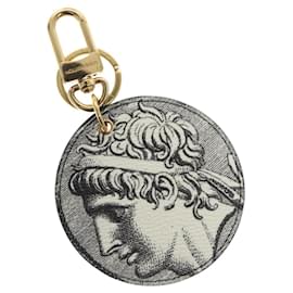 Louis Vuitton-LOUIS VUITTON Monogram Porte Cles Cameo Charm White MP3203 LV Auth 136742-White,Monogram