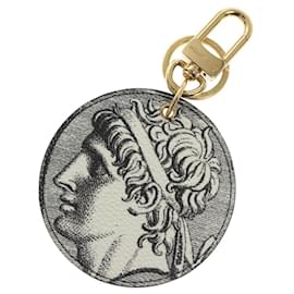 Louis Vuitton-LOUIS VUITTON Monogram Porte Cles Cameo Charm White MP3203 LV Auth 136742-White,Monogram