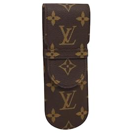 Louis Vuitton-LOUIS VUITTON Monogram Etui Stilo Pen Case M62990 LV Auth 138486-Monogram