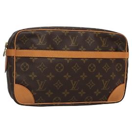 LOUIS VUITTON Clutch Compiegne 28 M51845 Auth LV yk19125 Monogramm