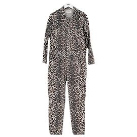 Bash Beige cotton jumpsuit Beige
