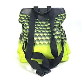 Givenchy-Givenchy Logo Backpack-Black,Yellow