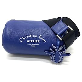 Christian Dior-Christian Dior Dior Atelier Roller Bag-Blue