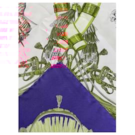 Hermès-Hermès Scarf – Caparison from France and India-Multiple colors