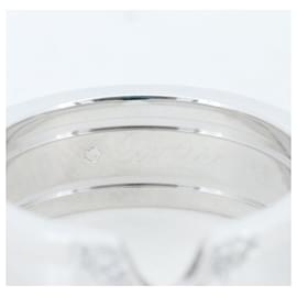 Cartier-Cartier C2 Au750 Diamond Ring Size 11-Silvery
