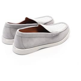 Dior-Dior Oblique Suede Fabric Loafer-White,Grey