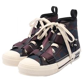 Dior-Dior Sneaker Leather Fabric Sneaker-Brown,Black,Multiple colors