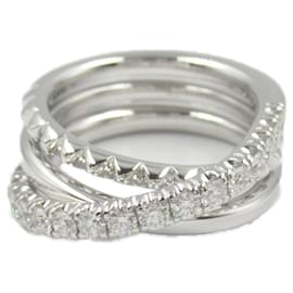 Cartier-Cartier Etincelle de Cartier Au750 White Gold Diamond Ring Size 10.5-Other
