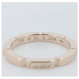 Cartier-Cartier Maillon Panthere Au750 Ring Size 10.5-Pink