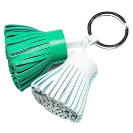 Hermès-Hermes Carmen Uno Dos Agneau Milo Charm-Green