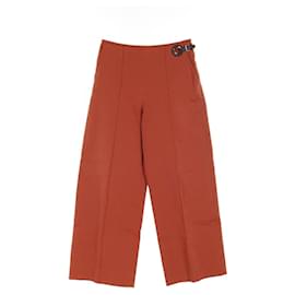 Hermès-Hermes Pants Cotton Pants-Brown