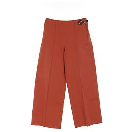 Calças de algodão Hermès Marrom