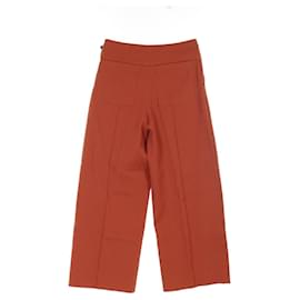 Hermès-Hermes Pants Cotton Pants-Brown