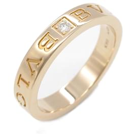 Bulgari-Bvlgari B-zero1 Au750 Diamond Ring Size 17-Golden