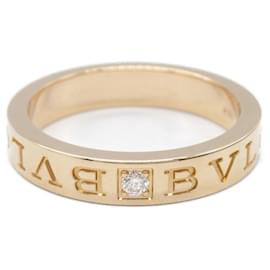 Bulgari-Bvlgari B-zero1 Au750 Diamond Ring Size 17-Golden