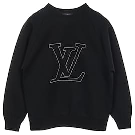 Louis Vuitton-Louis Vuitton Studs LV Cotton Nylon Top-Black