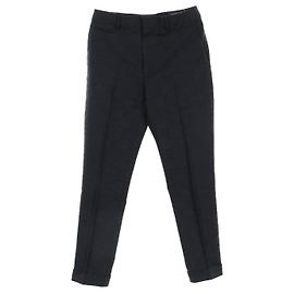 Pantalones de lana Monogram Wave Louis Vuitton Azul Azul marino