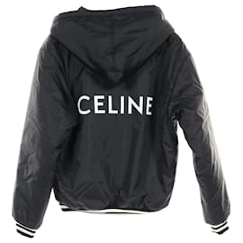 Céline-Celine 2W436495M Nylon Blouson-Black,Other