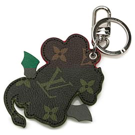 Louis Vuitton-Louis Vuitton Leather PVC Metal LV Dragon Vivienne Charm M01466-Multiple colors