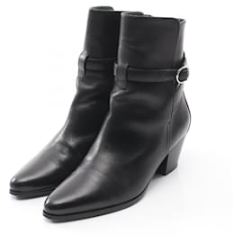 Céline-Celine Boots Leather Boots-Black