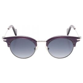Gafas de sol Moncler Plata Púrpura