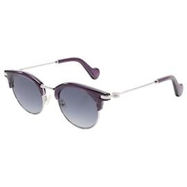 Moncler-Moncler Sunglasses-Silvery,Purple