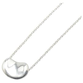 Tiffany & Co-Tiffany Bean Necklace SV925 Necklace-Silvery