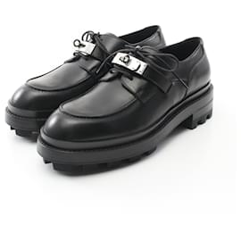 Hermès-Hermes First Leather Casual Shoes-Black