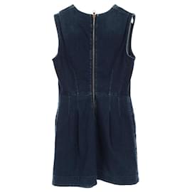 Louis Vuitton-Louis Vuitton Monogram Denim Dress-Blue,Navy blue
