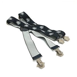 Versace Medusa Suspenders Black