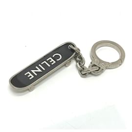 Céline-Celine Skateboard Bag Charm Keychain-Black,Silvery