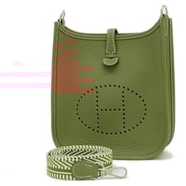 Hermès-Hermes Evelyne TPM Shoulder Bag-Golden