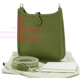 Hermès-Hermes Evelyne TPM Shoulder Bag-Golden