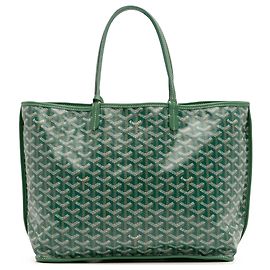 Goyard Vert Goyardine Réversible Anjou PM Vert