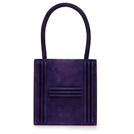 Hermès-Hermès Purple Mini Doblis Kelly Cadena Handbag-Purple