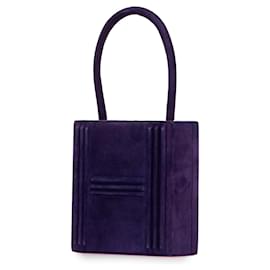 Hermès-Hermès Purple Mini Doblis Kelly Cadena Handbag-Purple