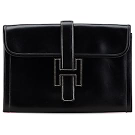Hermès-Hermès Black Box Calf Jige 29-Black