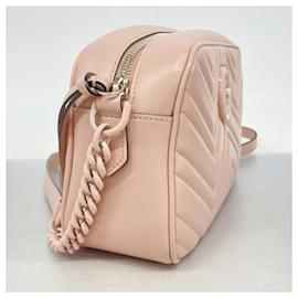 Gucci-Gucci GG Marmont Shoulder Bag-Pink