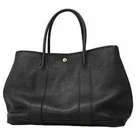 Hermès-Hermes Garden PM Negonda Tote Bag-Black