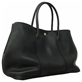 Hermès-Hermes Garden PM Negonda Tote Bag-Black