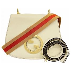 Gucci-Gucci Blondie Shoulder Bag-Cream