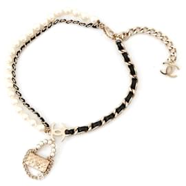 Chanel-Chanel Necklace with Coco Mark-Golden