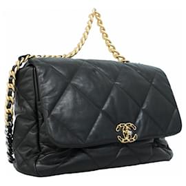 Chanel-Chanel Lambskin Handbag-Black