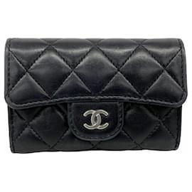 Chanel-Chanel Matelasse Business Card Case-Black