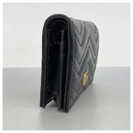 Gucci-Gucci GG Marmont Bi-Fold Wallet-Black