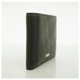 Christian Dior-Christian Dior Men's Leather Wallet-Black